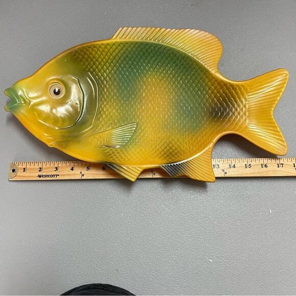 Hoover fish wall hanging tray plates vintage collectable set of 2 - Picture 16 of 16